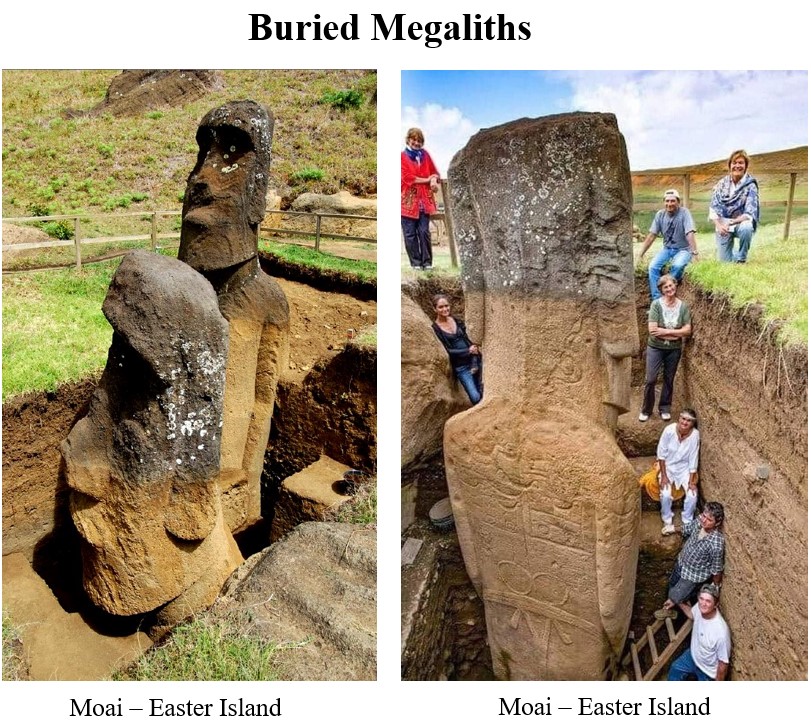 Burried megaliths